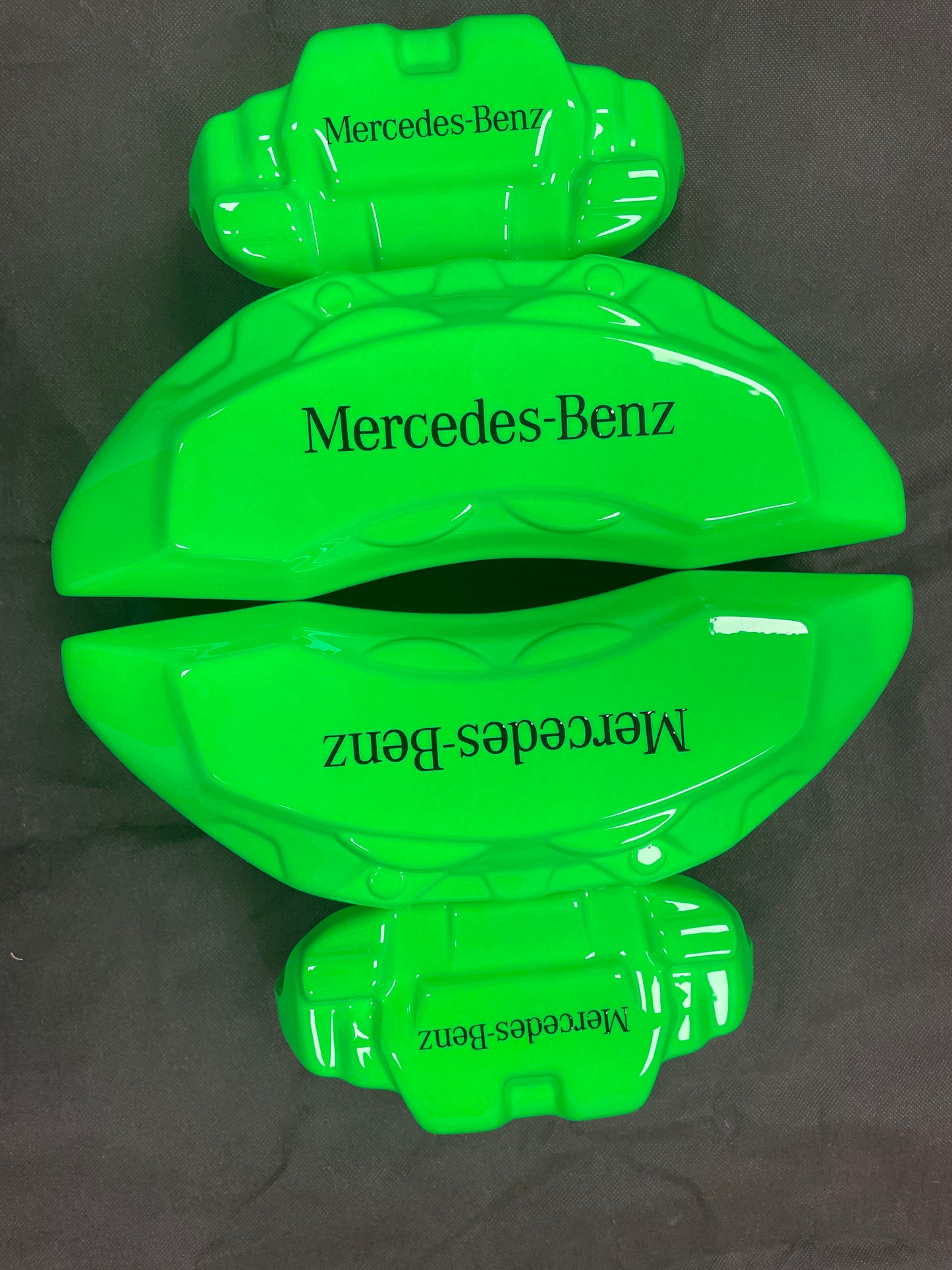 🏷️ Premium Mercedes-Benz Brake Caliper Covers (Front & Rear Set)