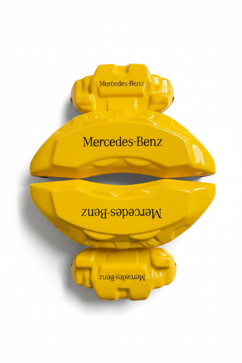 🏷️ Premium Mercedes-Benz Brake Caliper Covers (Front & Rear Set)