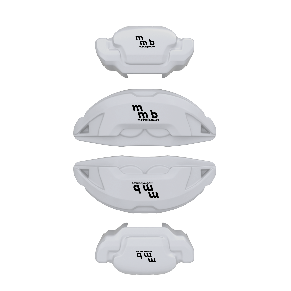 Dodge Caliper Covers – White Color – Custom Fit