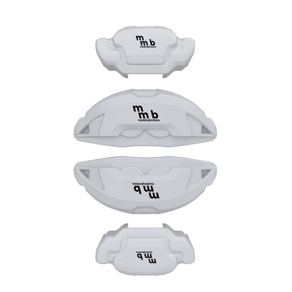 Dodge Caliper Covers – White Color – Custom Fit