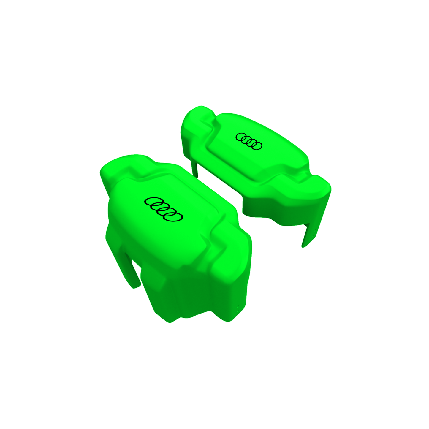 Audi Caliper Covers – Green Color – Custom Fit