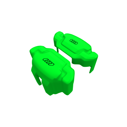 Audi Caliper Covers – Green Color – Custom Fit