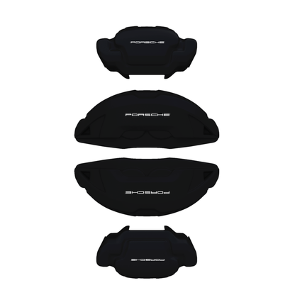 Porsche Caliper Covers – Black Color – Custom Fit