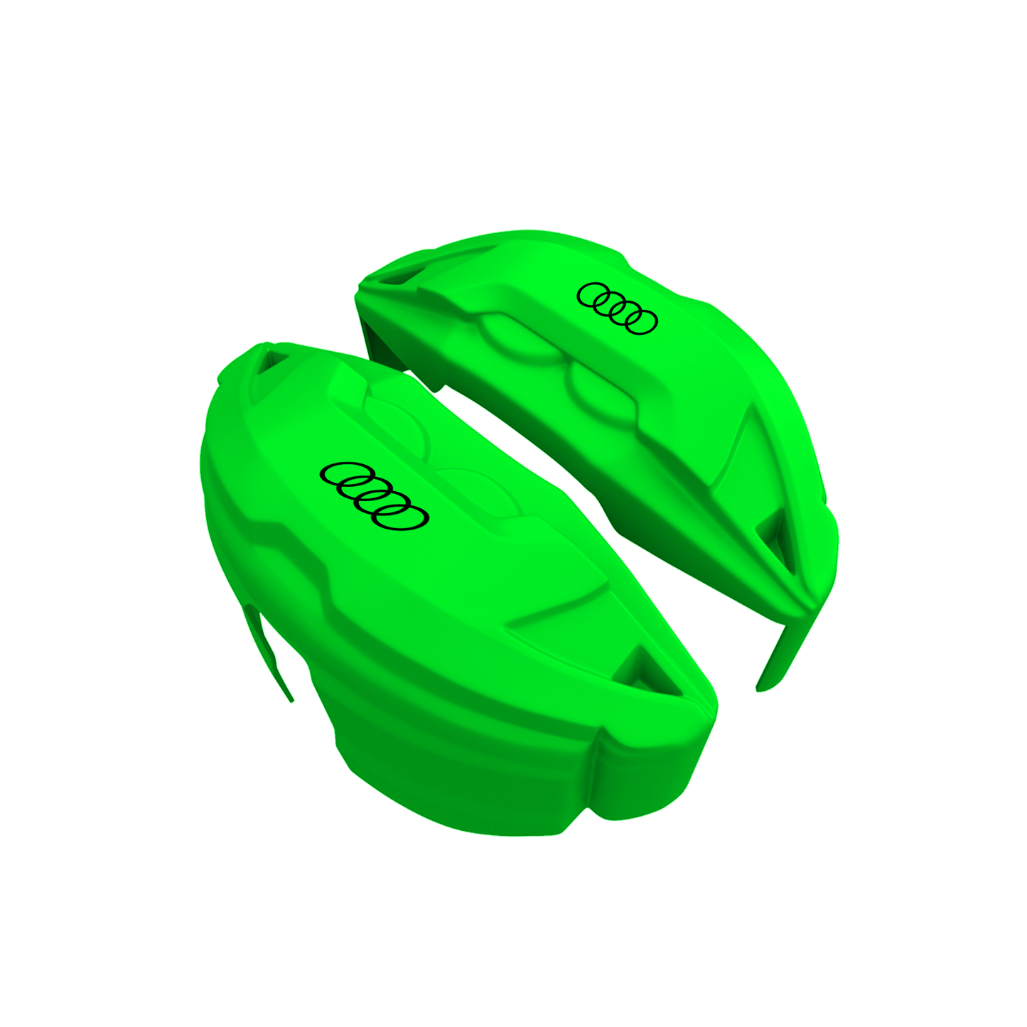 Audi Caliper Covers – Green Color – Custom Fit
