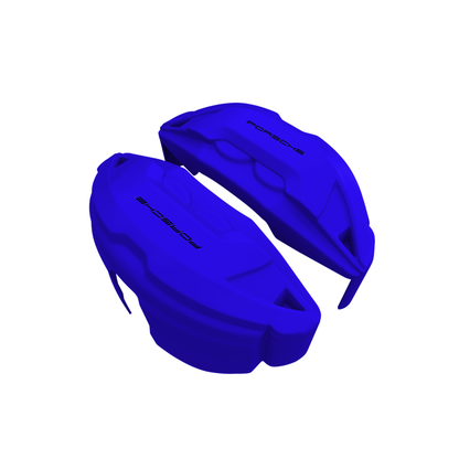 Porsche Caliper Covers – Blue Color – Custom Fit