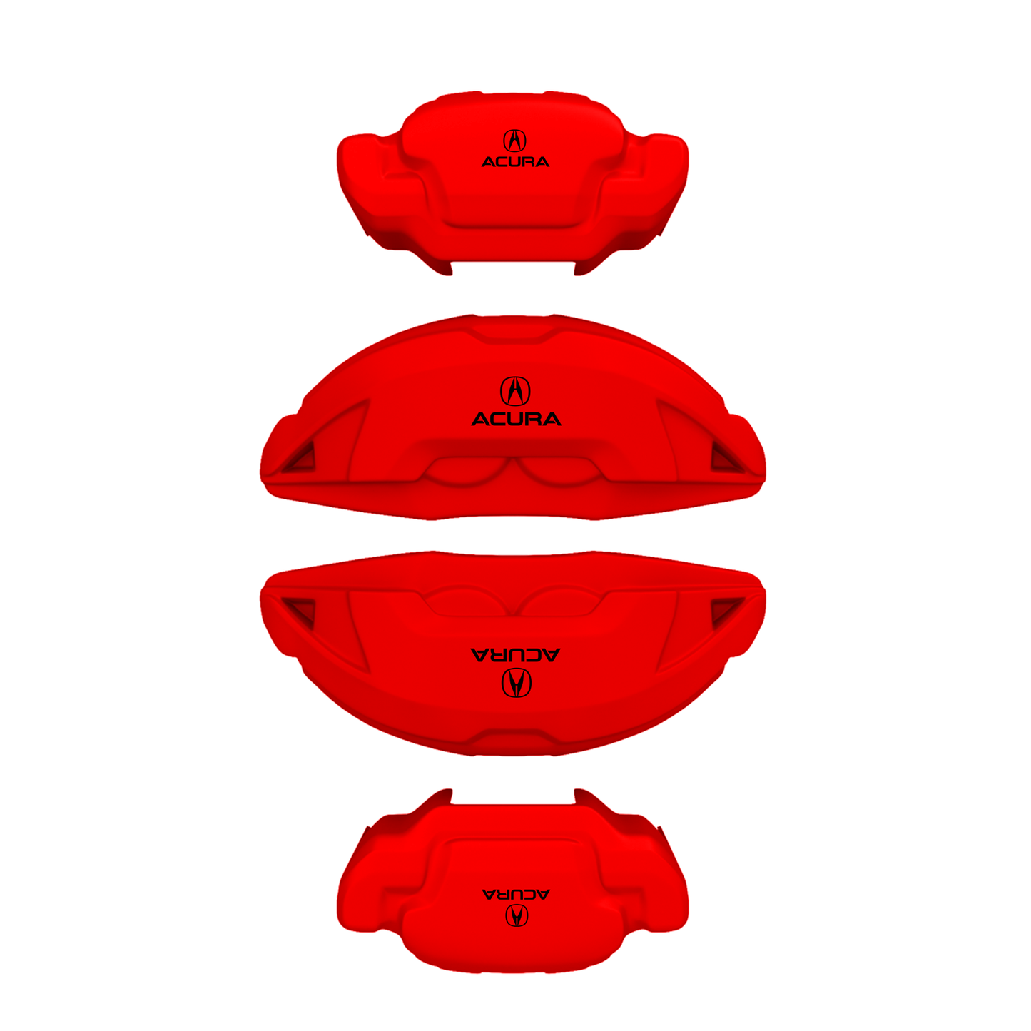 Acura Caliper Covers – Red Color – Custom Fit