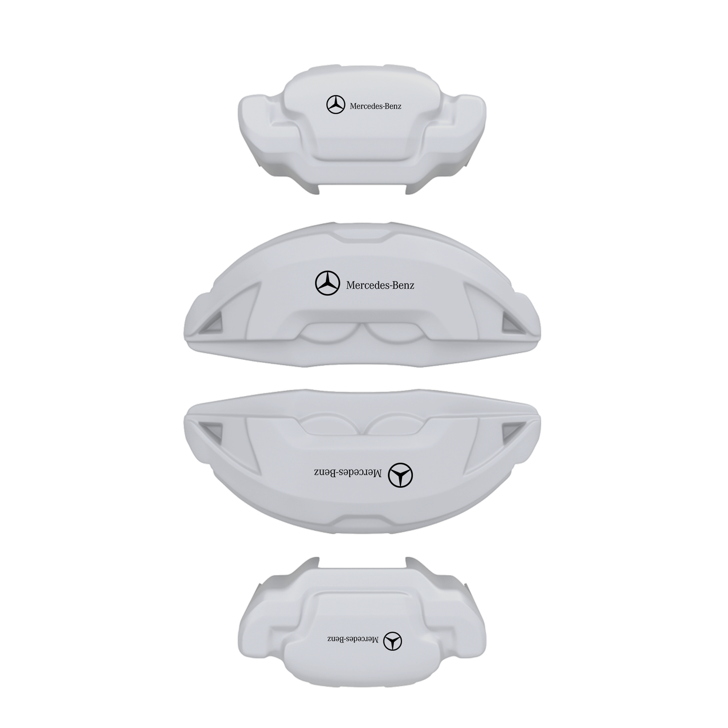 Mercedes-Benz Caliper Covers – White Color – Custom Fit