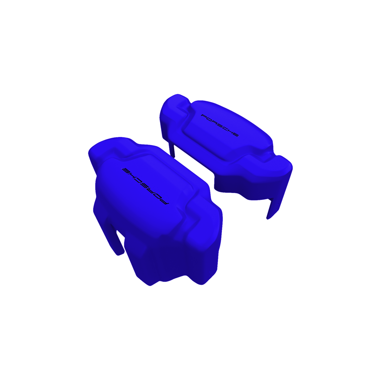 Porsche Caliper Covers – Blue Color – Custom Fit
