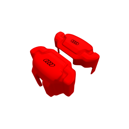 Audi Caliper Covers – Red Color – Custom Fit