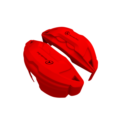 Mercedes-Benz Caliper Covers – Red Color – Custom Fit