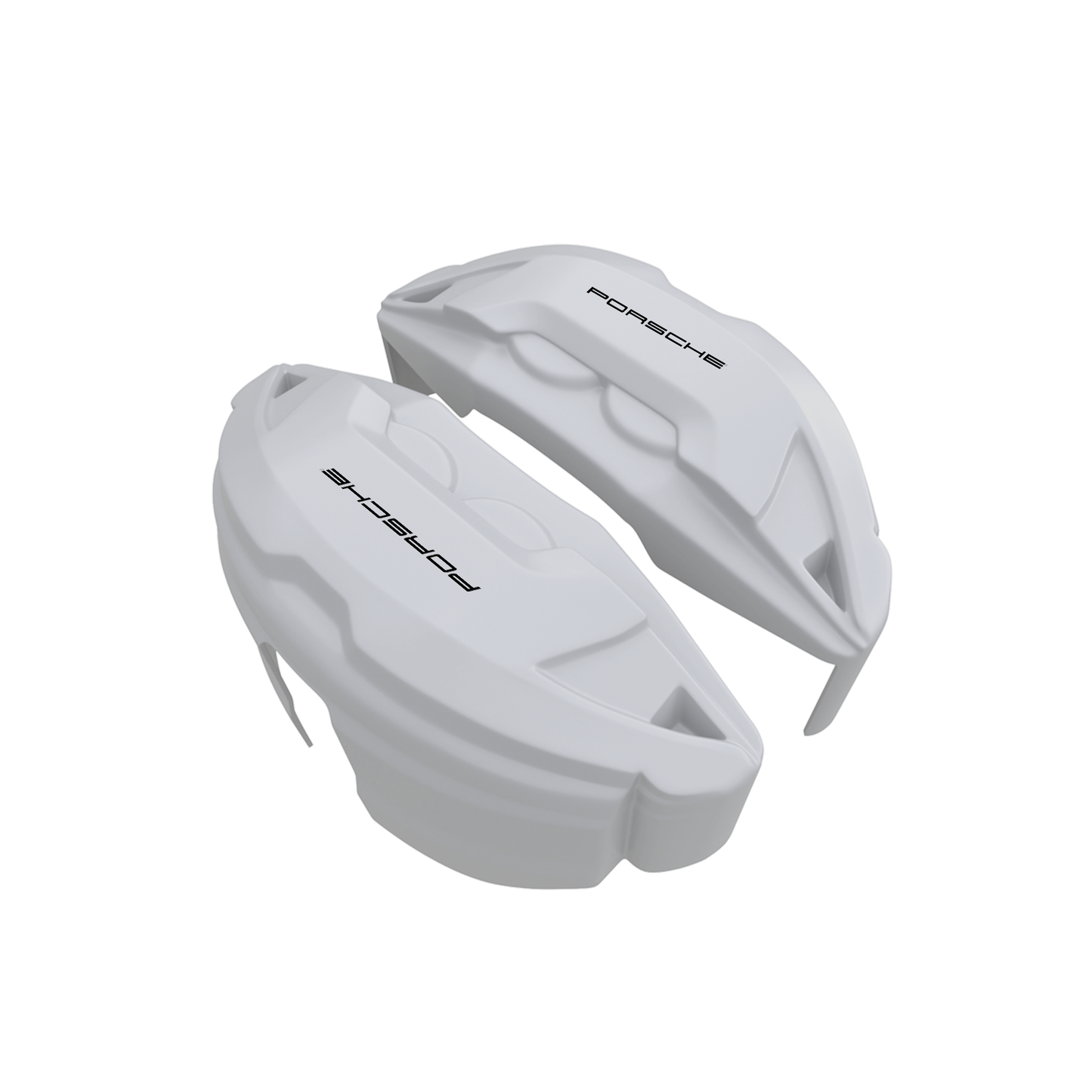 Porsche Caliper Covers – White Color – Custom Fit