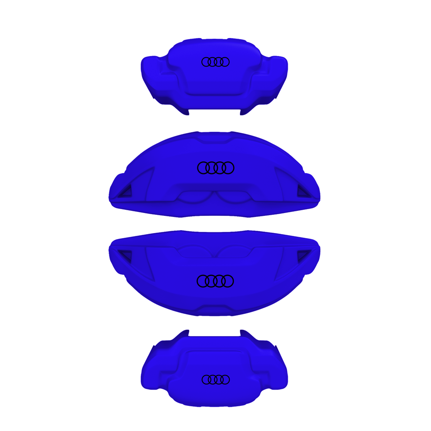Audi Caliper Covers – Blue Color – Custom Fit
