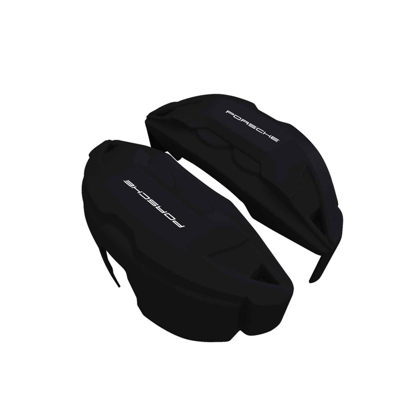 Porsche Caliper Covers – Black Color – Custom Fit