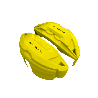Porsche Caliper Covers – Yellow Color – Custom Fit