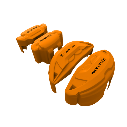 Lexus Caliper Covers – Orange Color – Custom Fit