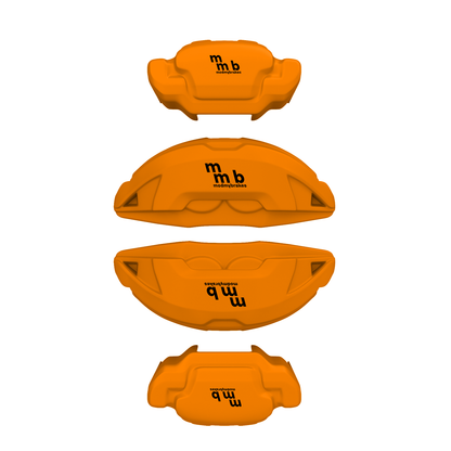 Dodge Caliper Covers – Orange Color – Custom Fit