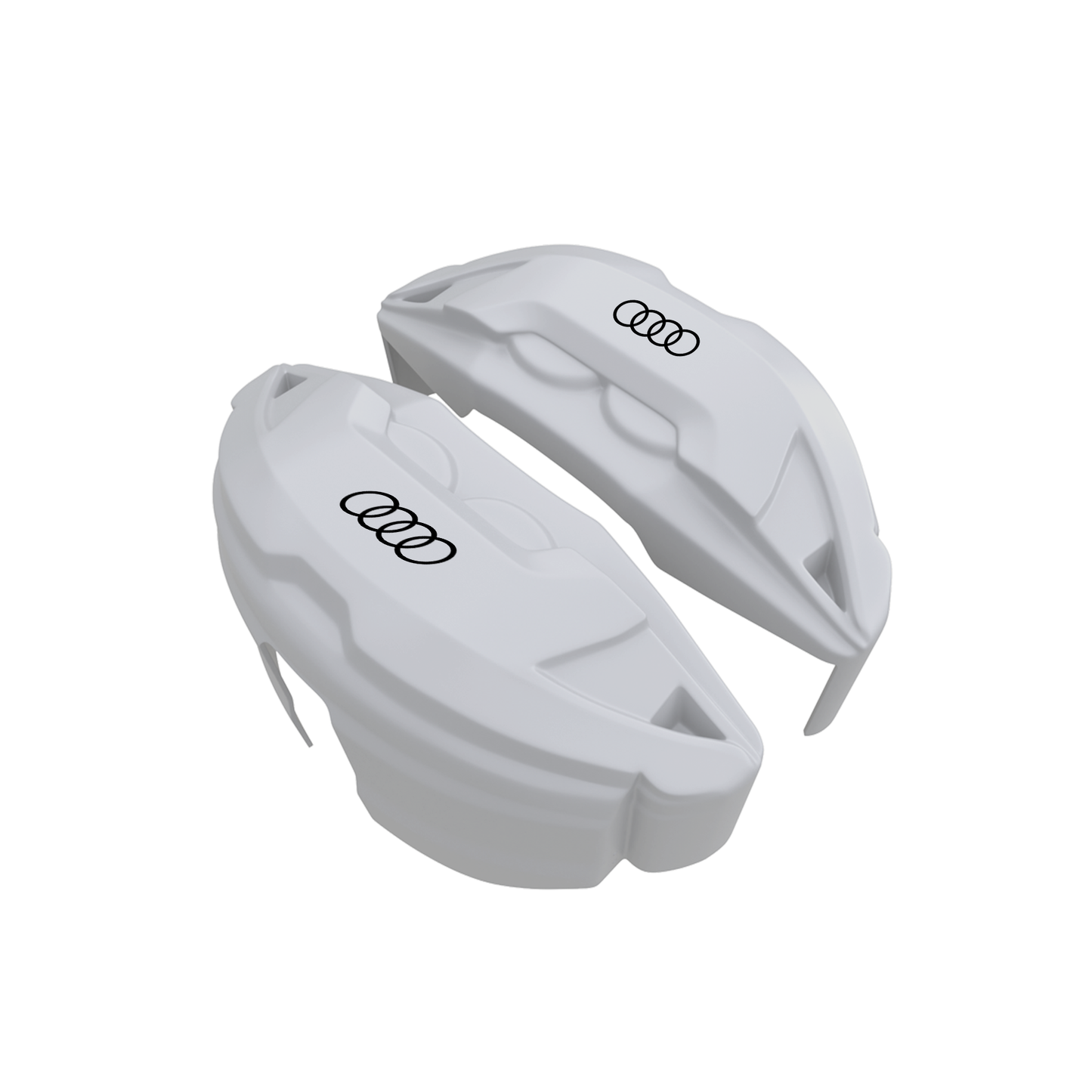 Audi Caliper Covers – White Color – Custom Fit