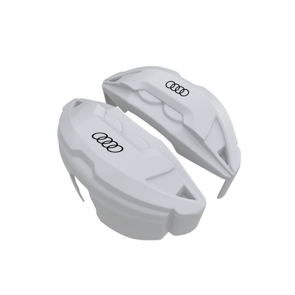 Audi Caliper Covers – White Color – Custom Fit