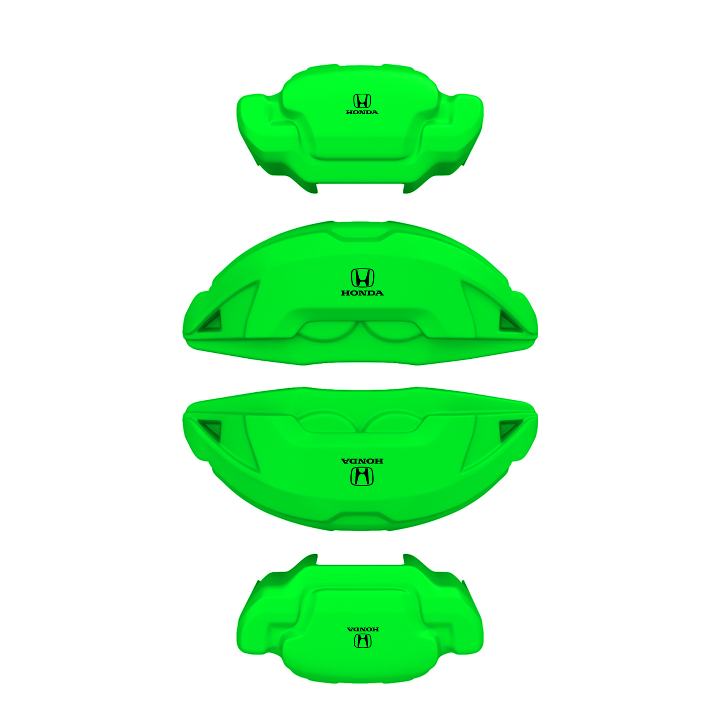 Honda Caliper Covers – Green Color – Custom Fit