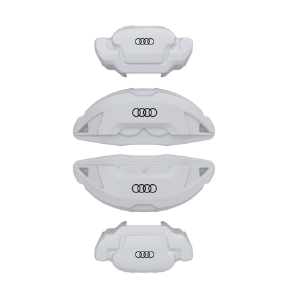 Audi Caliper Covers – White Color – Custom Fit