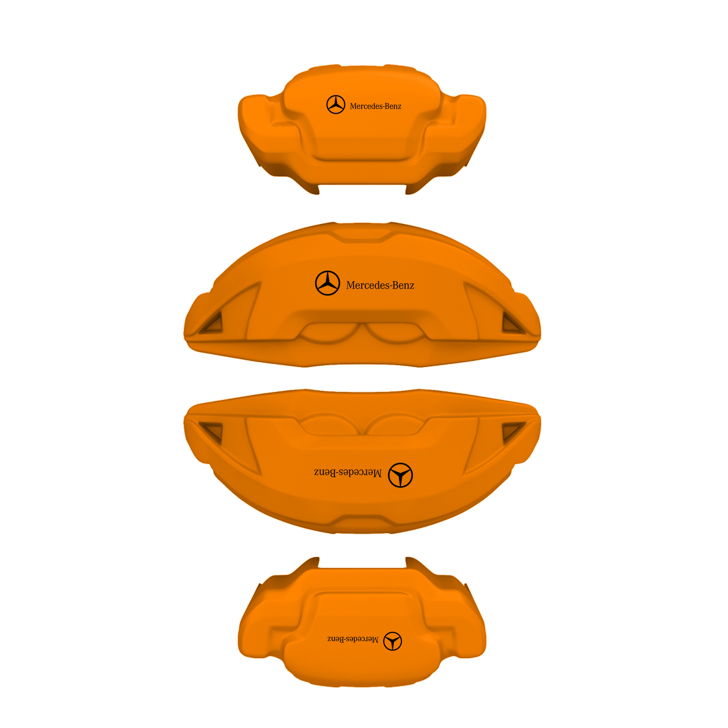 Mercedes-Benz Caliper Covers – Orange Color – Custom Fit