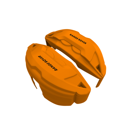 Land Rover Caliper Covers – Orange Color – Custom Fit