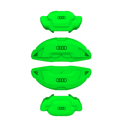 Audi Caliper Covers – Green Color – Custom Fit