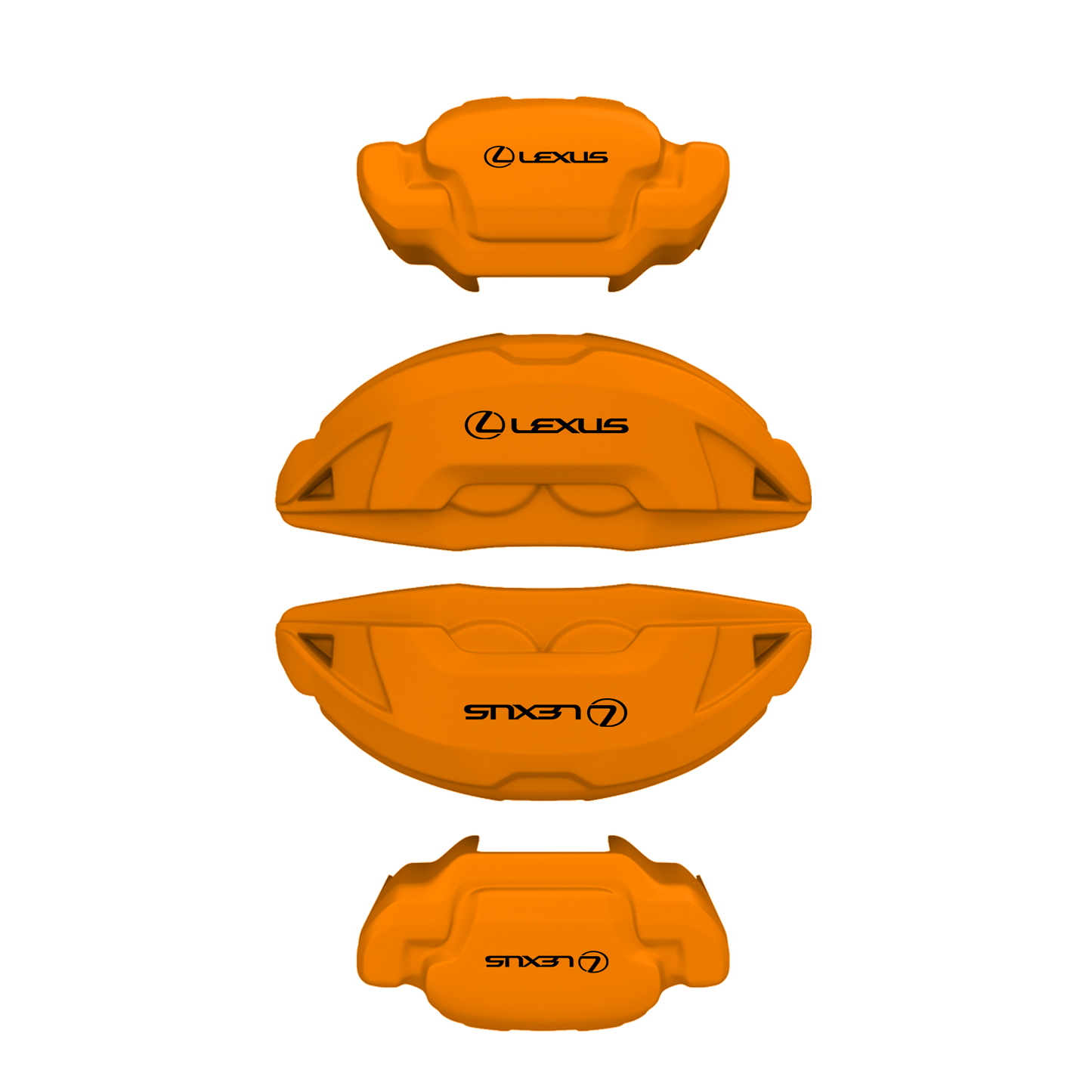 Lexus Caliper Covers – Orange Color – Custom Fit