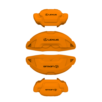 Lexus Caliper Covers – Orange Color – Custom Fit