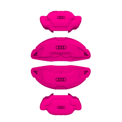 Audi Caliper Covers – Pink Color – Custom Fit