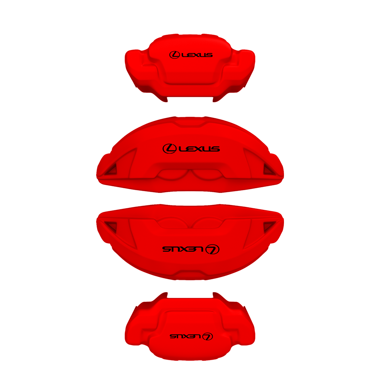 Lexus Caliper Covers – Red Color – Custom Fit