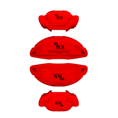 Ford Caliper Covers – Red Color – Custom Fit