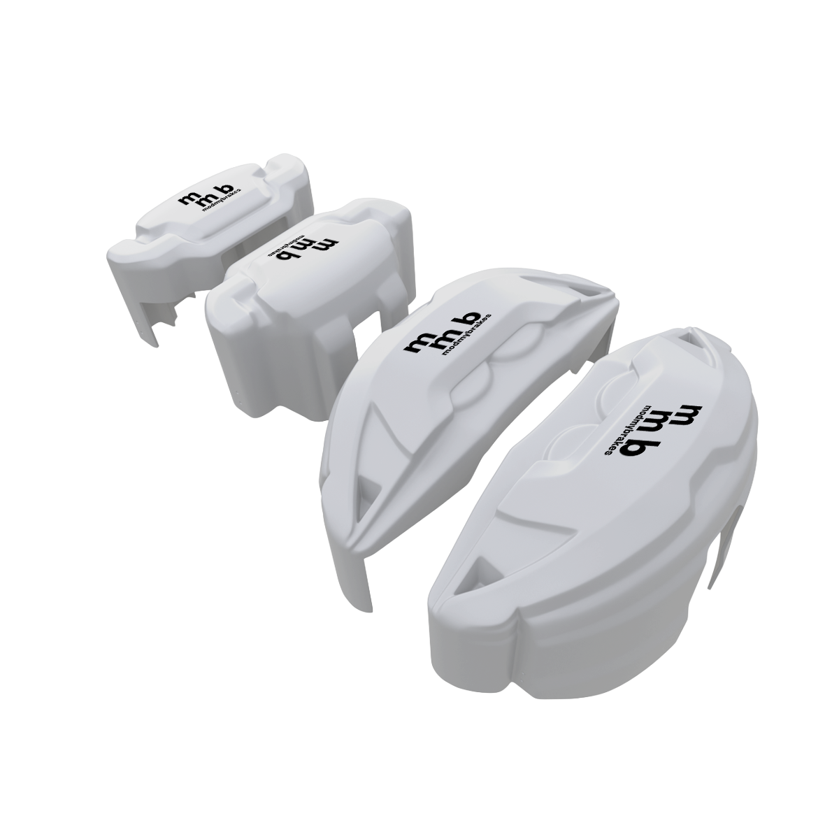 Ford Caliper Covers – White Color – Custom Fit