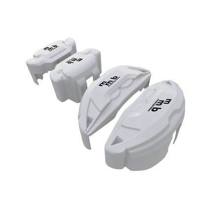 Ford Caliper Covers – White Color – Custom Fit